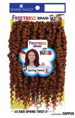 FREETRESS BRAID 3X KIDS SPRING TWIST 8