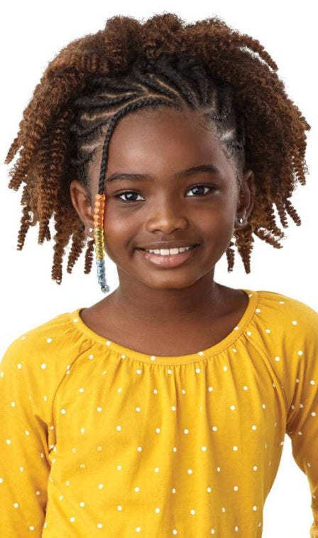 OUTRE X-PRESSION LIL LOOKS CROCHET BRAID SPRINGY AFRO TWIST 10"