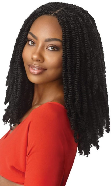 OUTRE X-PRESSION TWISTED UP CROCHET BRAID 3X SPRINGY AFRO TWIST 16"