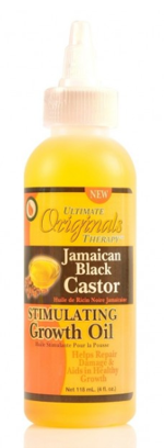 ULTIMATE ORIGINALS STIMULATE GROWTH OIL JAMAICAN BLACK CASTOR 4OZ