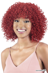 MAYDE BEAUTY 100% HUMAN HAIR BLEND WIG MOCHA SUAVE