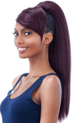 MODEL MODEL SYNTHETIC PONYTAIL AND SWOOP SIDE BANG YAKY STRAIGHT 2PCS