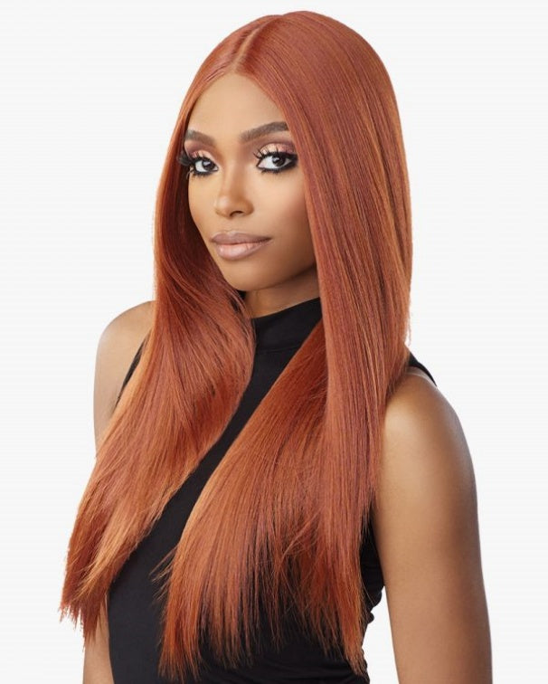 SENSATIONNEL SHEAR MUSE™ EMPRESS LACE FRONT WIG TAKEISHA