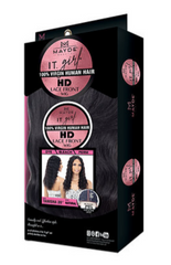 MAYDE BEAUTY IT GIRL 100% VIRGIN HUMAN HAIR HD LACE FRONT WIG TANISHA 20