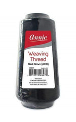 ANNIE WEAVING THREAD BLACK 400M #4846