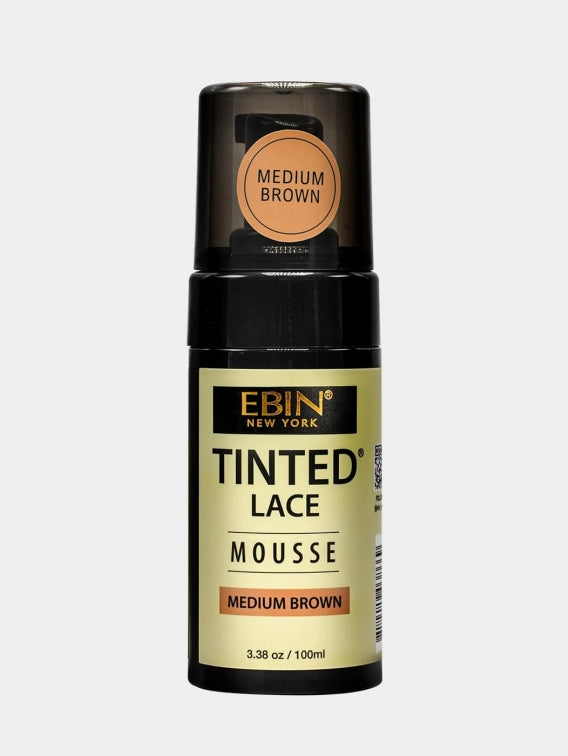 EBIN NEW YORK TINTED LACE MOUSSE MEDIUM BROWN