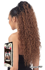 MODEL MODEL GARDENIA DRAWSTRING PONYTAIL TROPICAL CURL 26