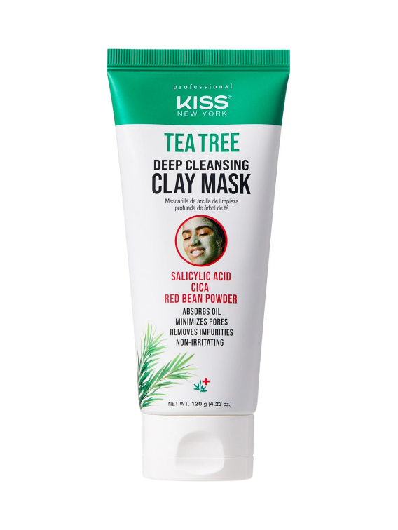 KISS NEW YORK TEA TREE DEEP CLEANSING CLAY MASK