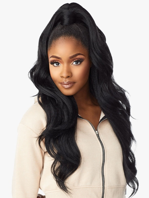 SENSATIONNEL INSTANT UP & DOWN PONY WRAP HALF WIG UD 11