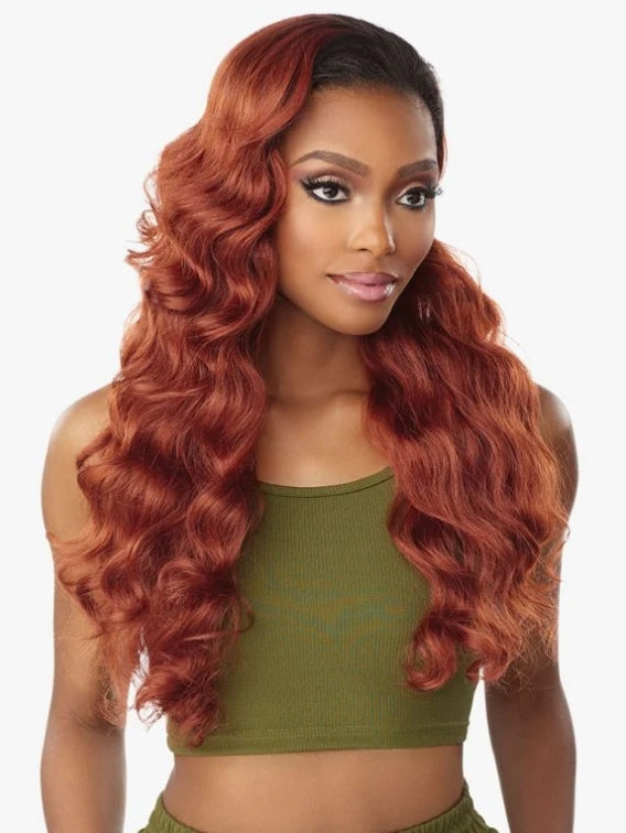 SENSATIONNEL INSTANT UP & DOWN PONY WRAP HALF WIG UD 18