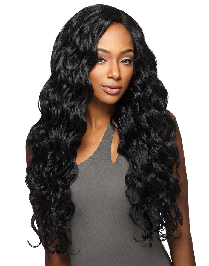 OUTRE HUMAN HAIR BLEND WEAVE PURPLE PACK BRAZILIAN BOUTIQUE VIRGIN BODY 18/20/22