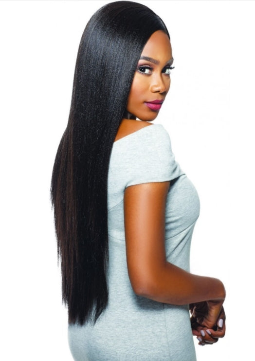 OUTRE HUMAN HAIR BLEND WEAVE PURPLE PACK BRAZILIAN BOUTIQUE VIRGIN SLEEK PRESSED 18/20/22