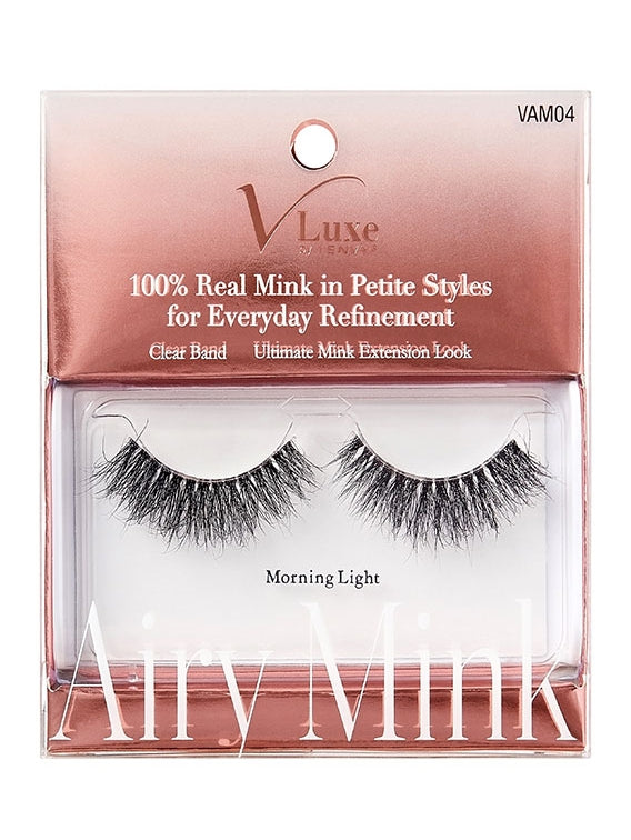 VLUXE AIRY MINK LASHES VAM04 MORNING LIGHT