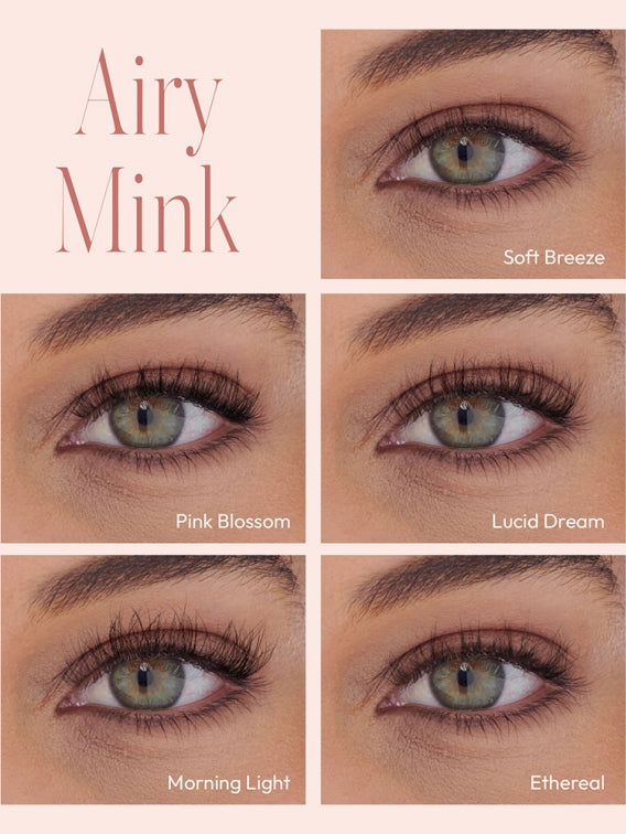 VLUXE AIRY MINK LASHES VAM02 PINK BLOSSOM