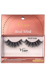 KISS V-LUXE REAL MINK VELVET ROSE