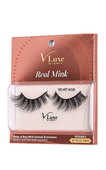 KISS V-LUXE REAL MINK VELVET ROSE