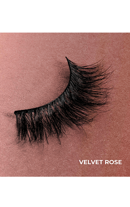 KISS V-LUXE REAL MINK VELVET ROSE