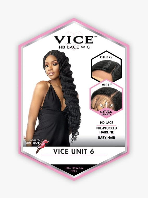 SENSATIONNEL VICE HD LACE FRONT WIG VICE UNIT 6