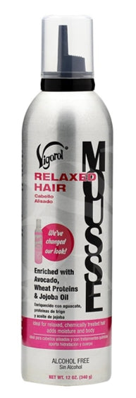 VIGOROL RELAXED HAIR MOUSSE 12OZ