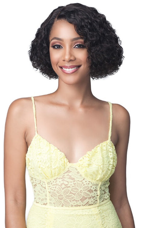 BOBBI BOSS UNPROCESSED HUMAN HAIR LACE FRONT WIG MHLF421 WATER CURL 10