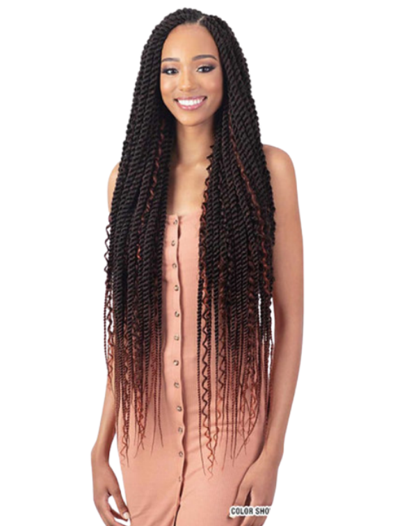 MAYDE BEAUTY CROCHET BRAID 3X WATERFALL JUMBO TWIST 34"