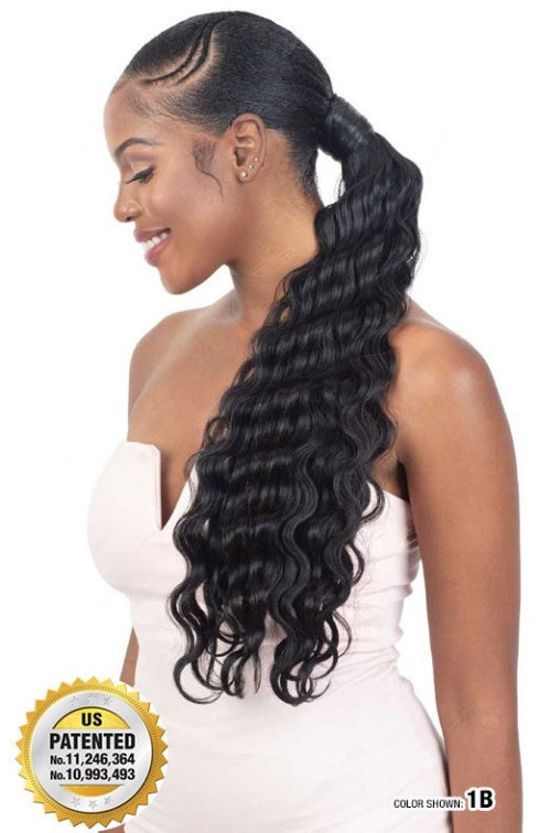 SHAKE N GO ORGANIQUE PONY PRO WAVY CRIMP CURL 22"