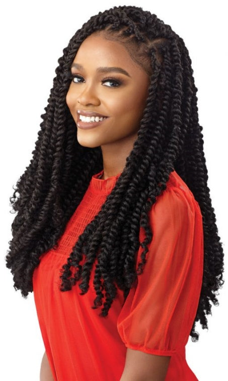 OUTRE X-PRESSION TWISTED UP CROCHET BRAID WATERWAVE FRO TWIST 22" 2X