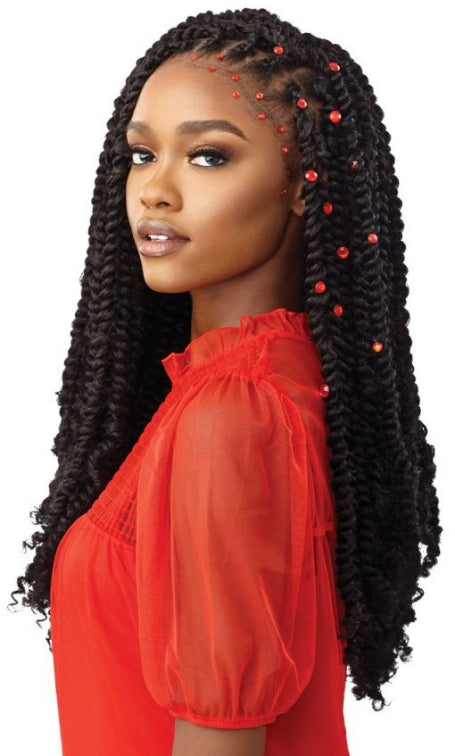 OUTRE X-PRESSION TWISTED UP CROCHET BRAID WATERWAVE FRO TWIST 22" 2X