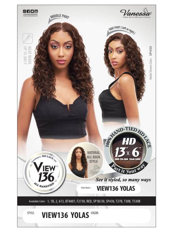 VANESSA SYNTHETIC 13X6 HD LACE FRONTAL WIG VIEW136 YOLAS